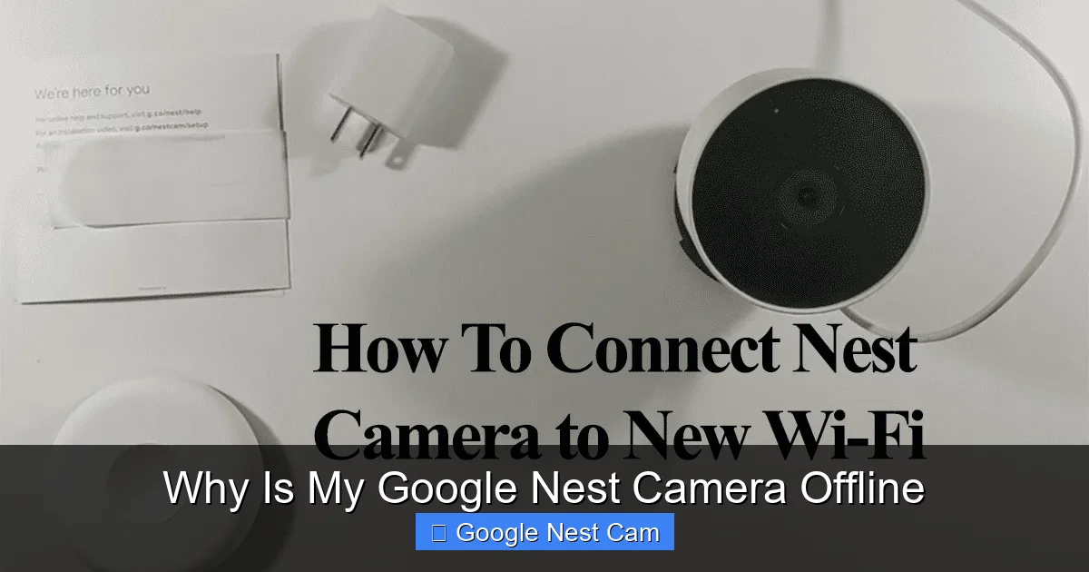 Why Is My Google Nest Camera Offline