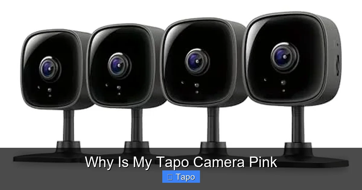 Why Is My Tapo Camera Pink