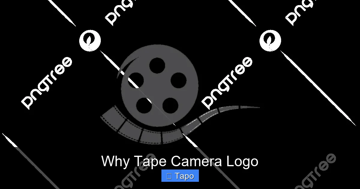 Why Tape Camera Logo