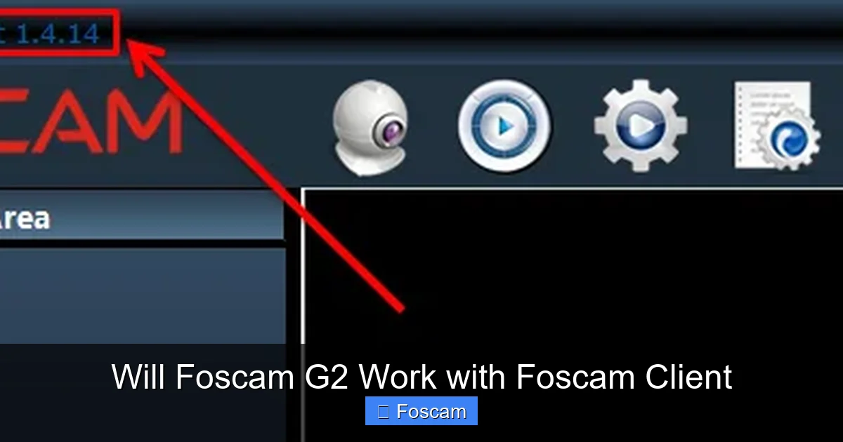 Will Foscam G2 Work with Foscam Client