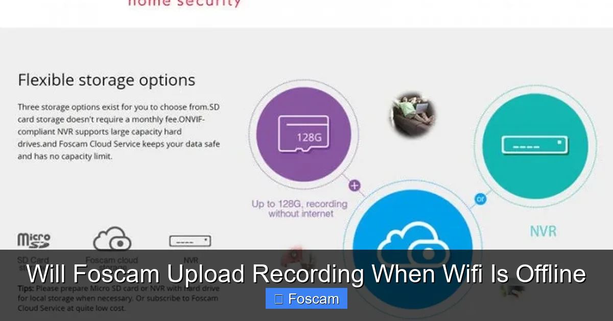 Will Foscam Upload Recording When Wifi Is Offline