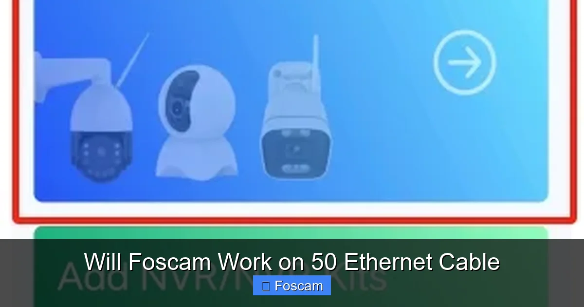 Will Foscam Work on 50 Ethernet Cable