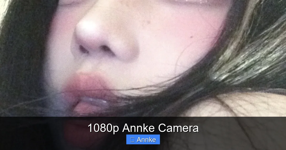 1080p Annke Camera