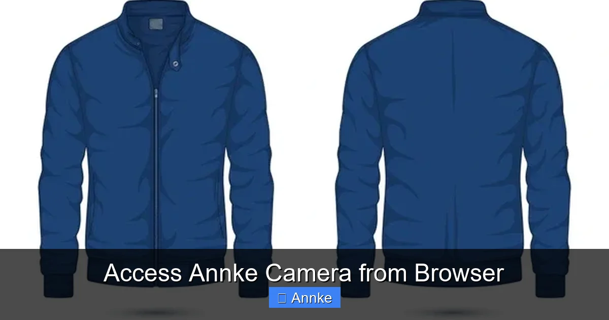 Access Annke Camera from Browser