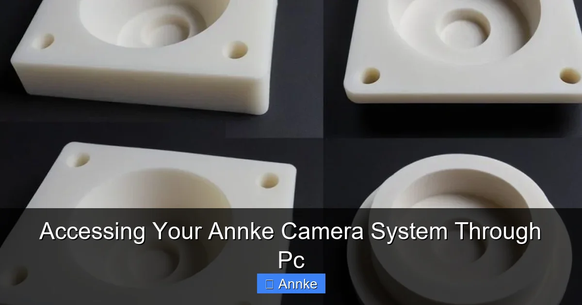 Accessing Your Annke Camera System Through Pc