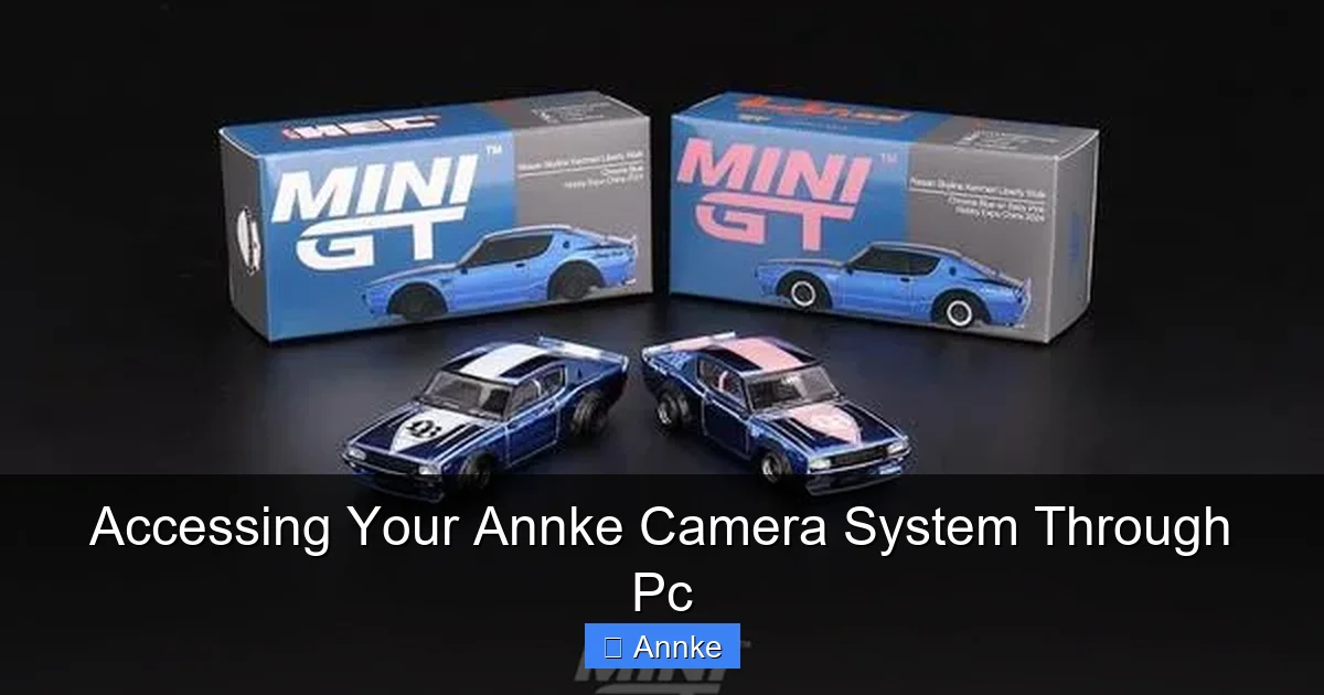 Accessing Your Annke Camera System Through Pc