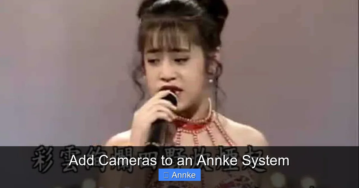 Add Cameras to an Annke System