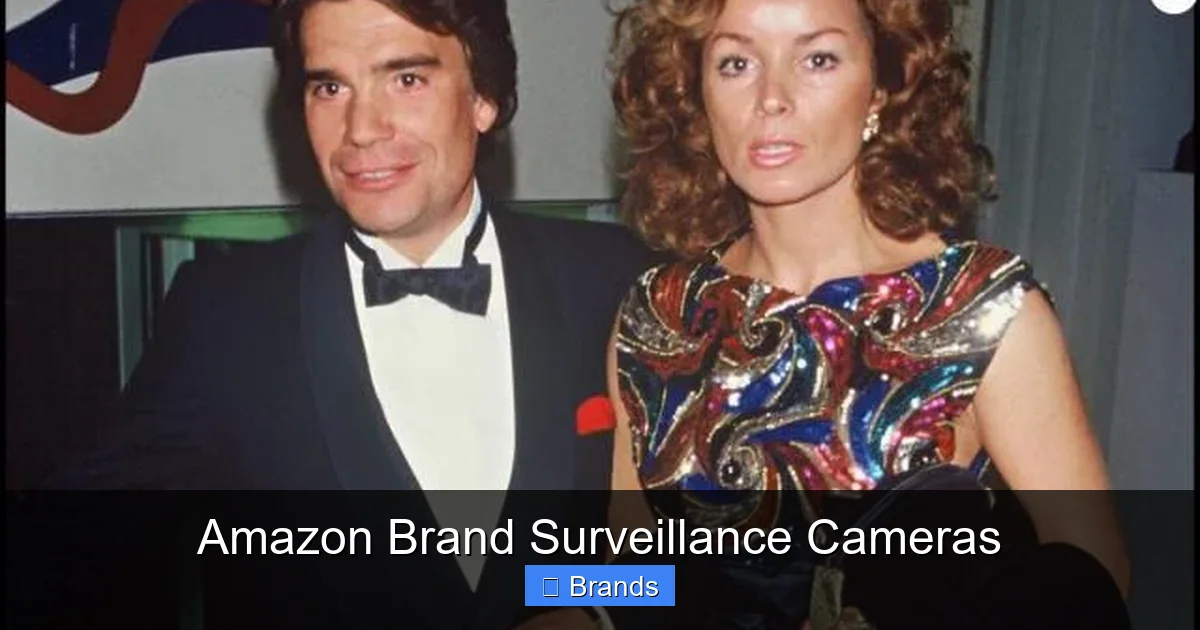Amazon Brand Surveillance Cameras