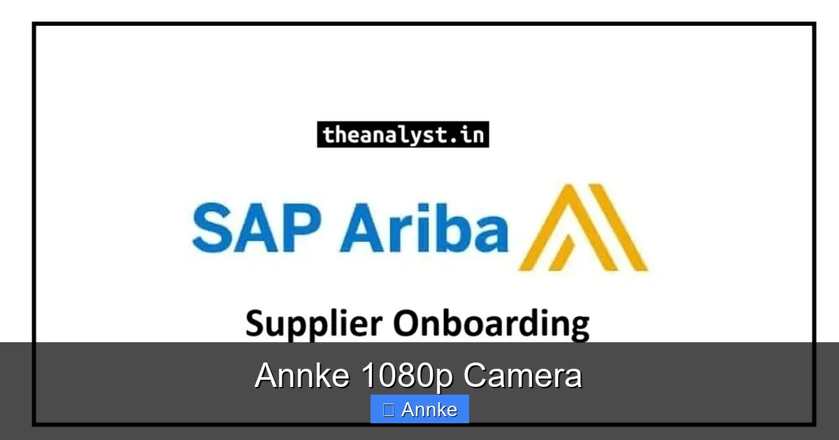 Annke 1080p Camera