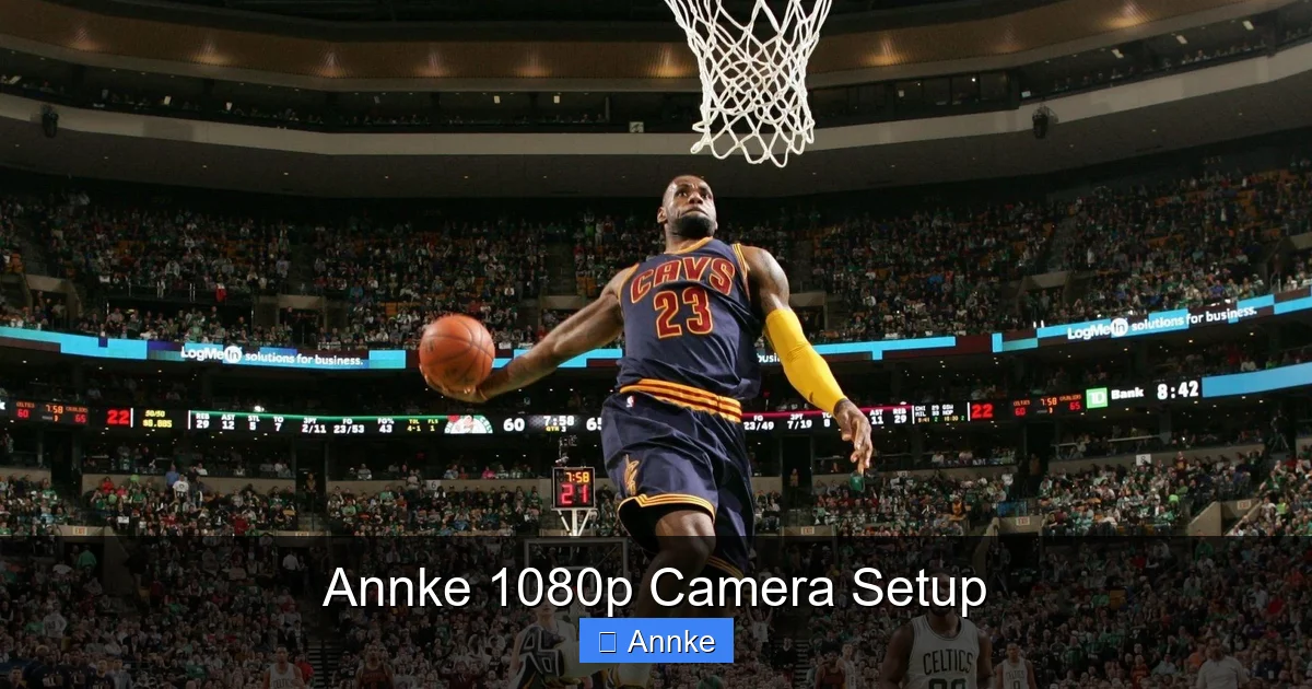 Annke 1080p Camera Setup