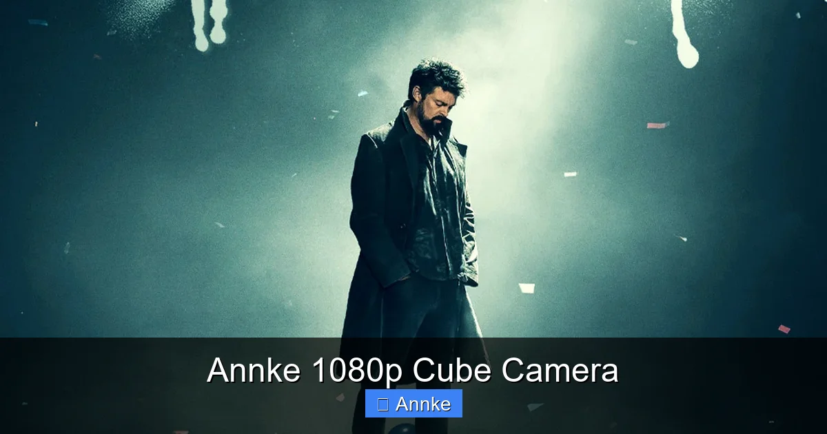 Annke 1080p Cube Camera