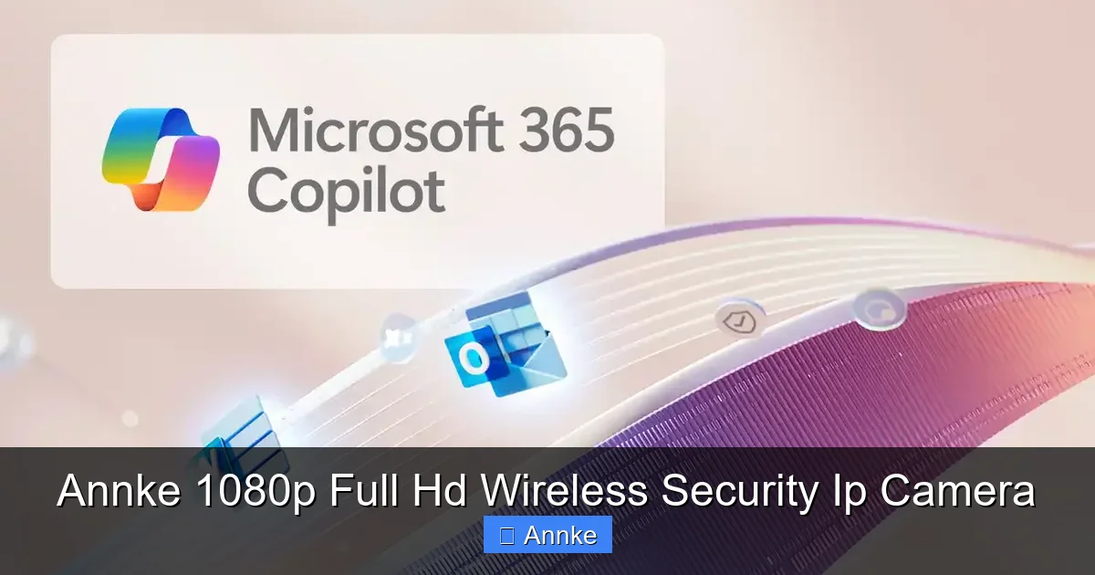 Annke 1080p Full Hd Wireless Security Ip Camera