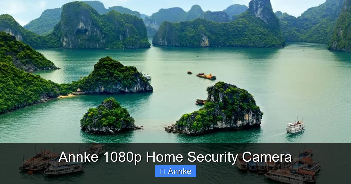 Annke 1080p Home Security Camera