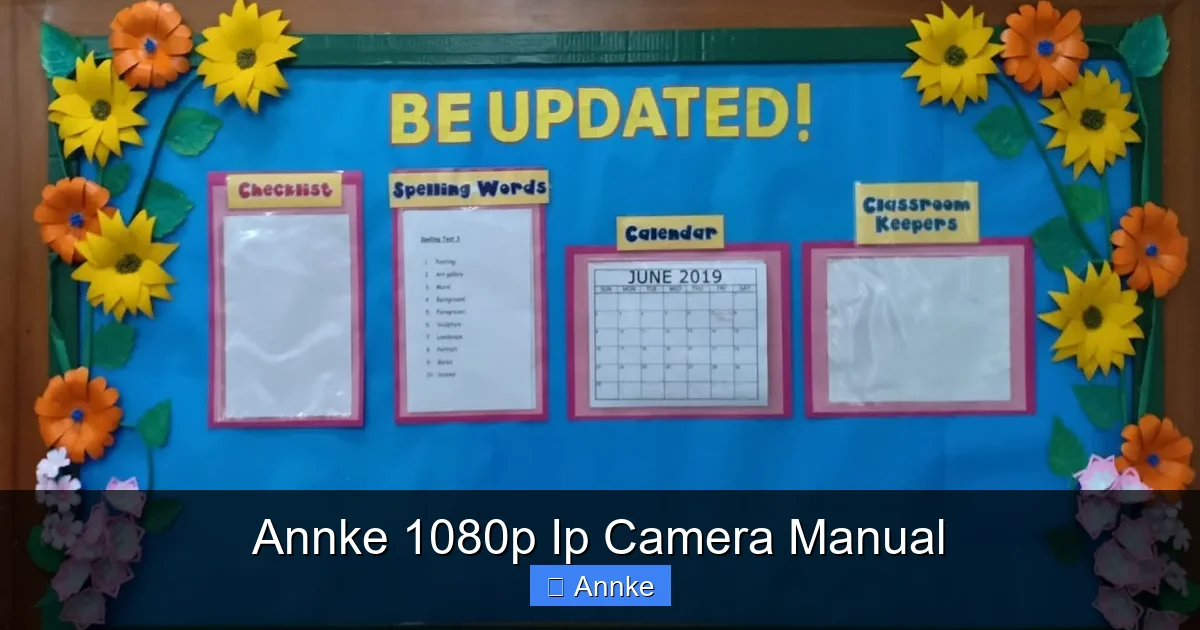 Annke 1080p Ip Camera Manual
