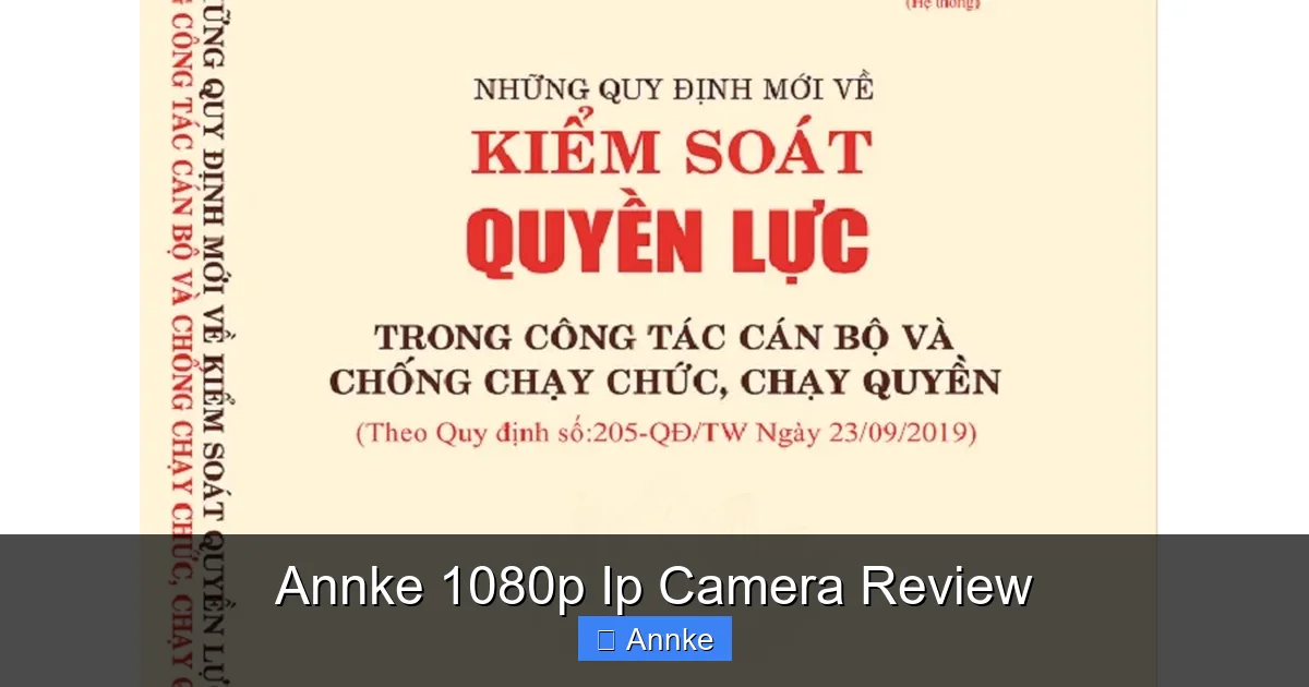 Annke 1080p Ip Camera Review