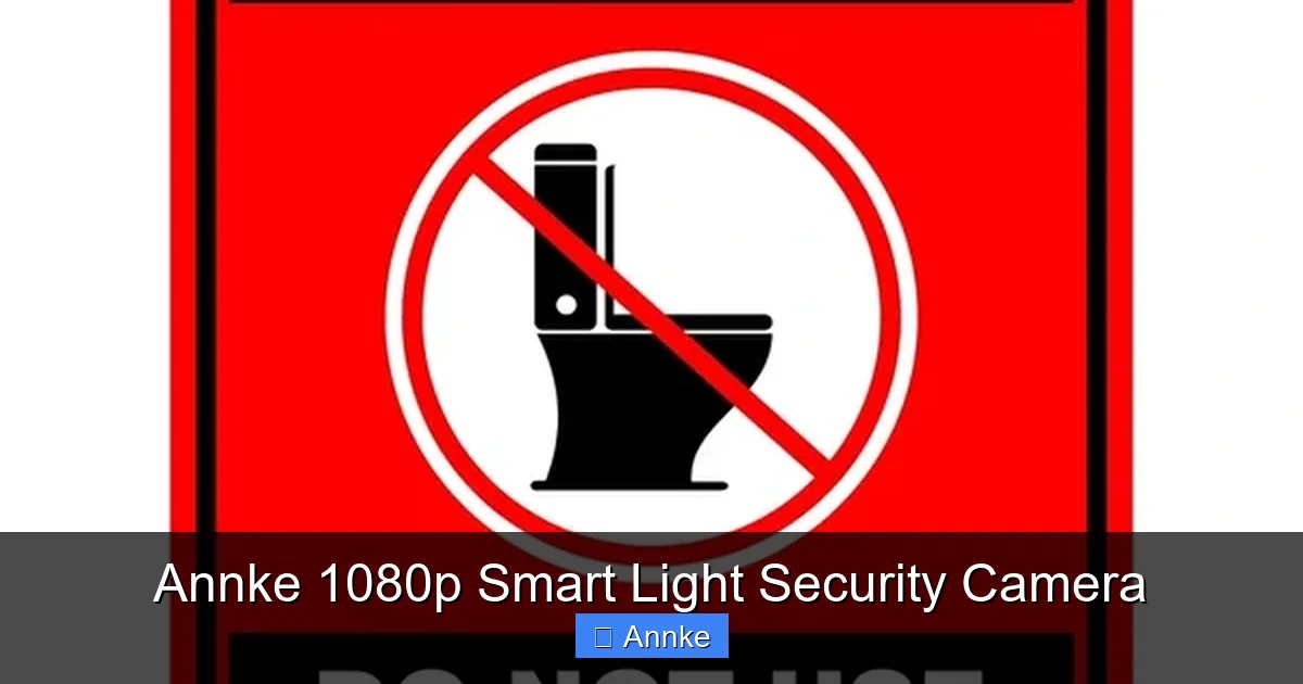 Annke 1080p Smart Light Security Camera