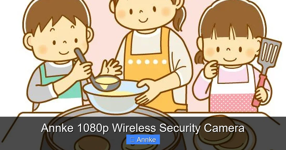 Annke 1080p Wireless Security Camera