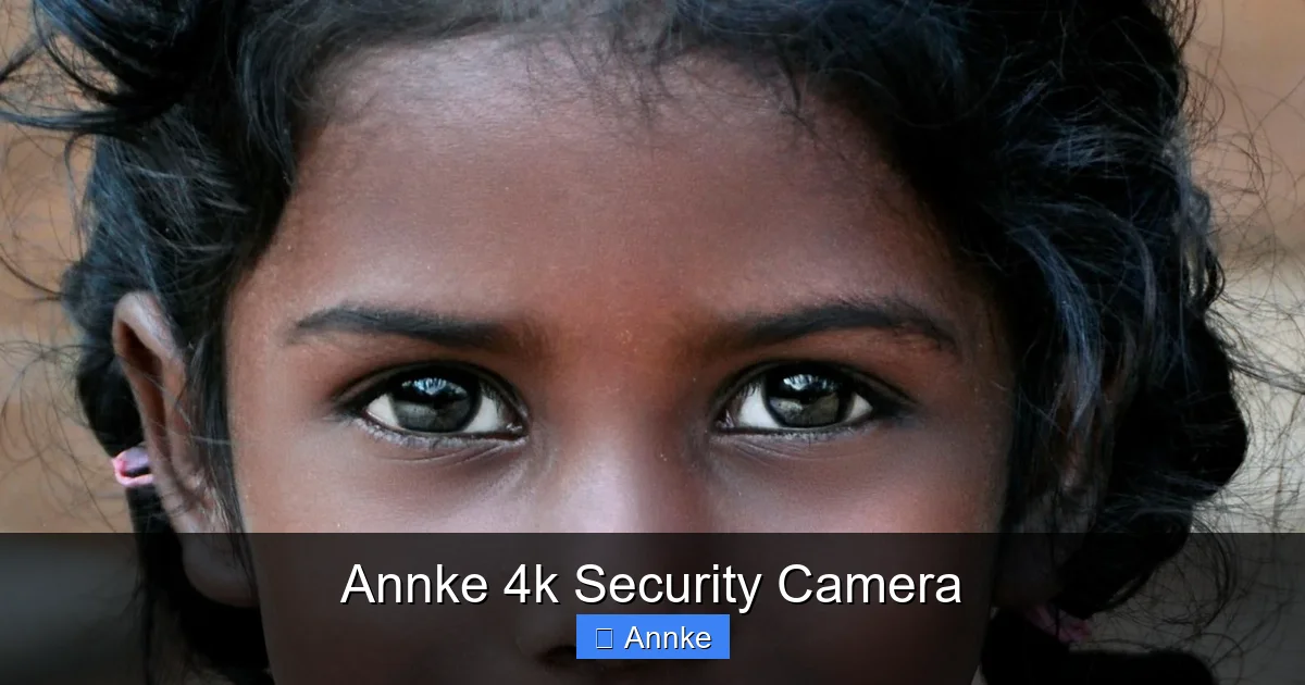 Annke 4k Security Camera