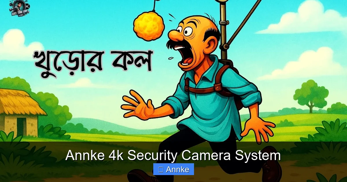 Annke 4k Security Camera System