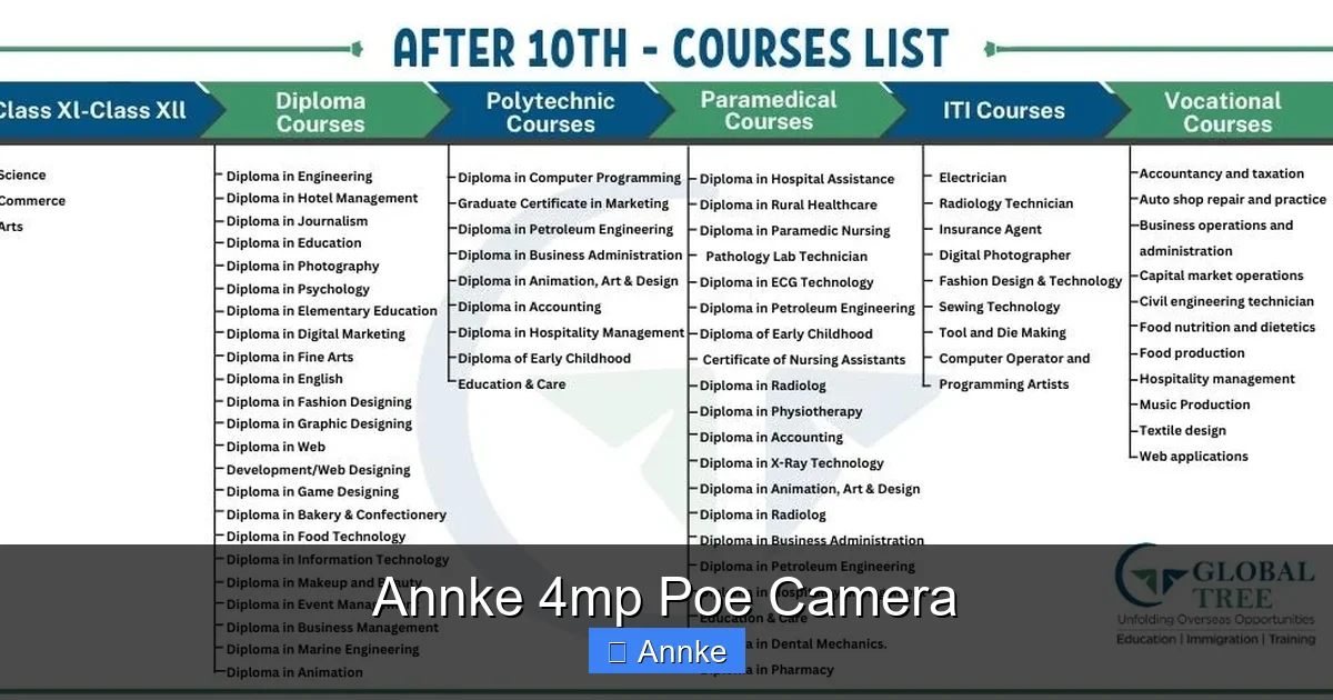 Annke 4mp Poe Camera