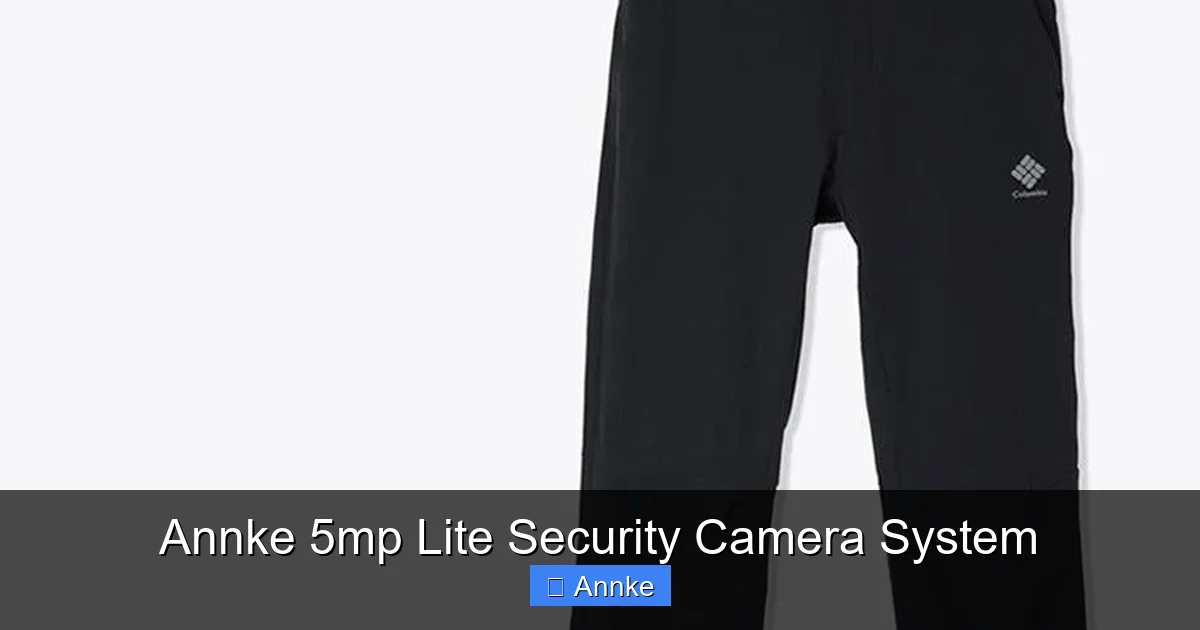 Annke 5mp Lite Security Camera System
