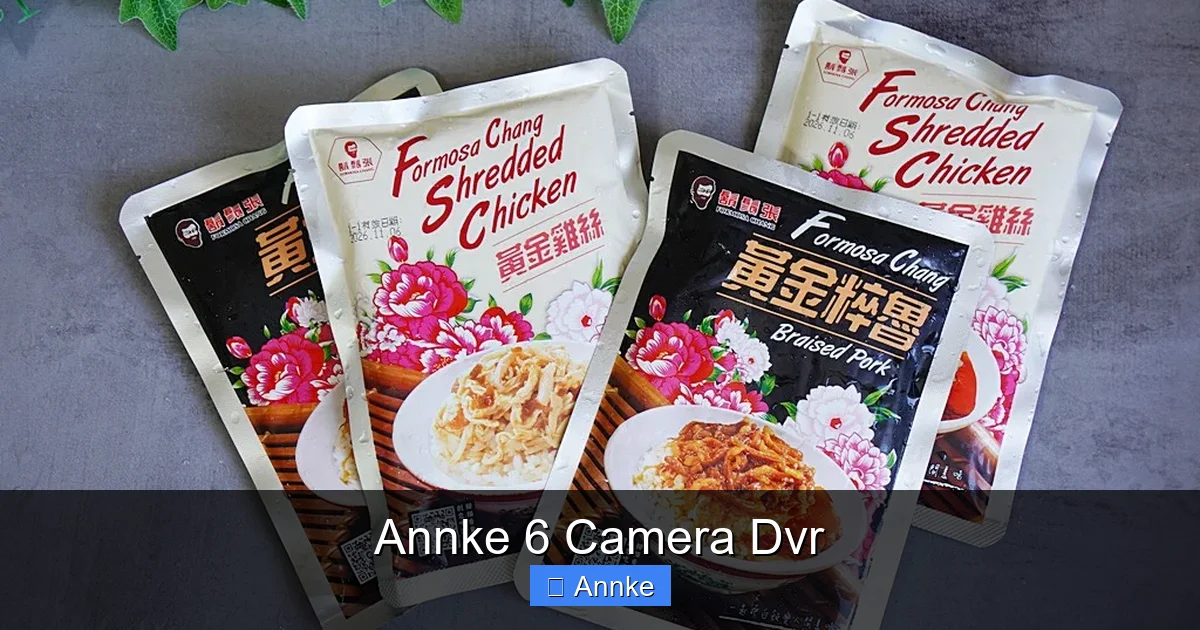 Annke 6 Camera Dvr