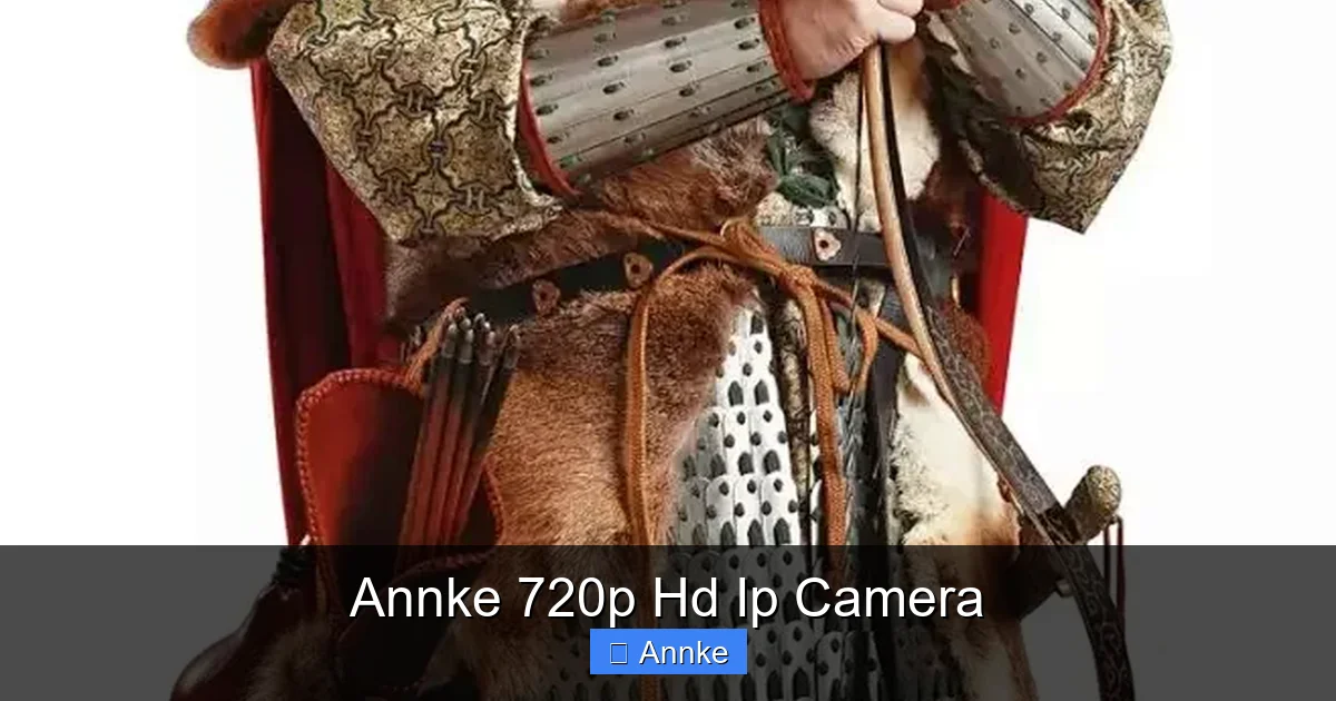 Annke 720p Hd Ip Camera
