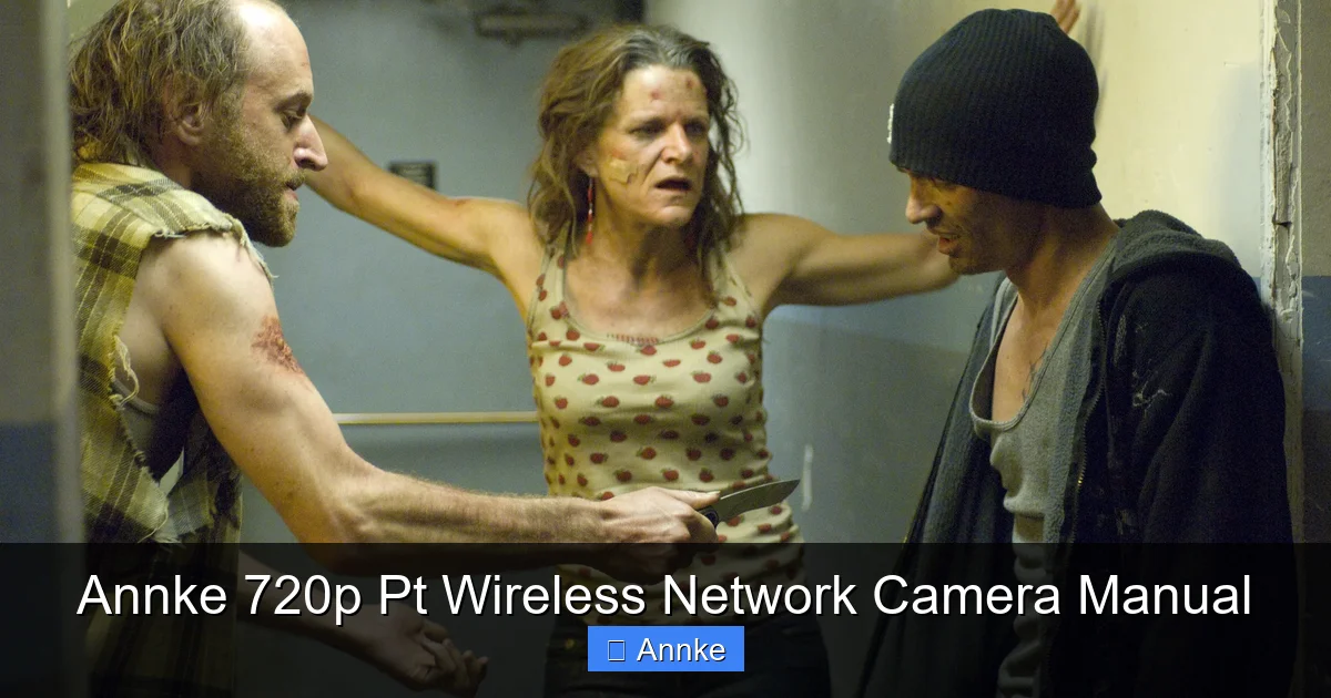 Annke 720p Pt Wireless Network Camera Manual