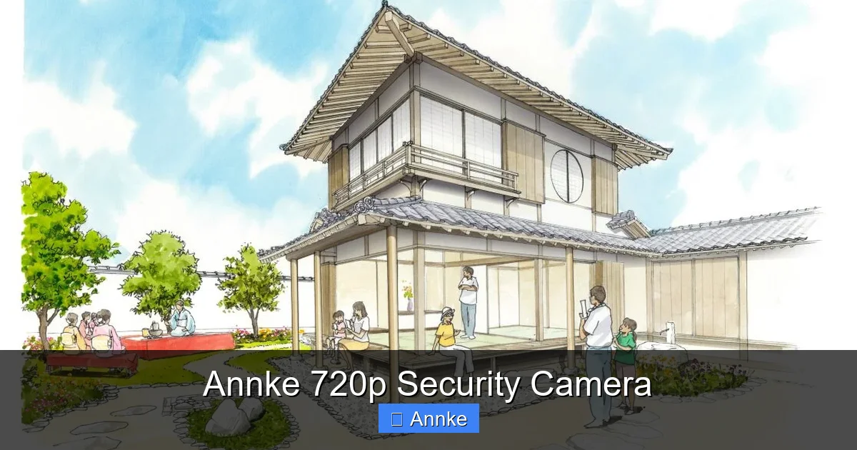 Annke 720p Security Camera