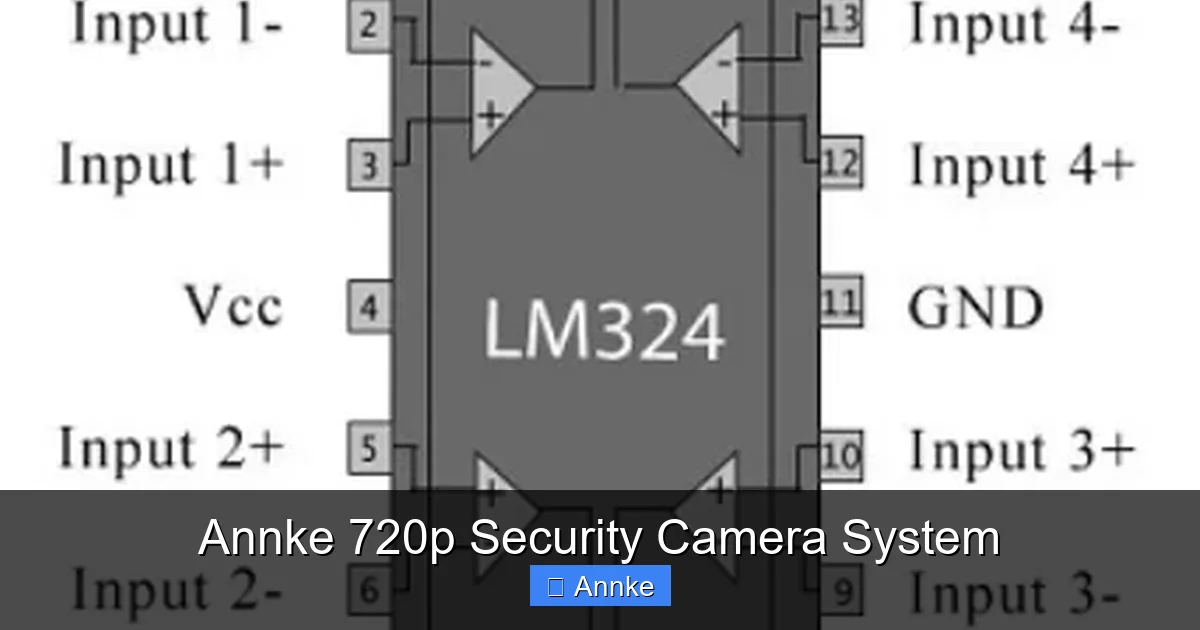 Annke 720p Security Camera System