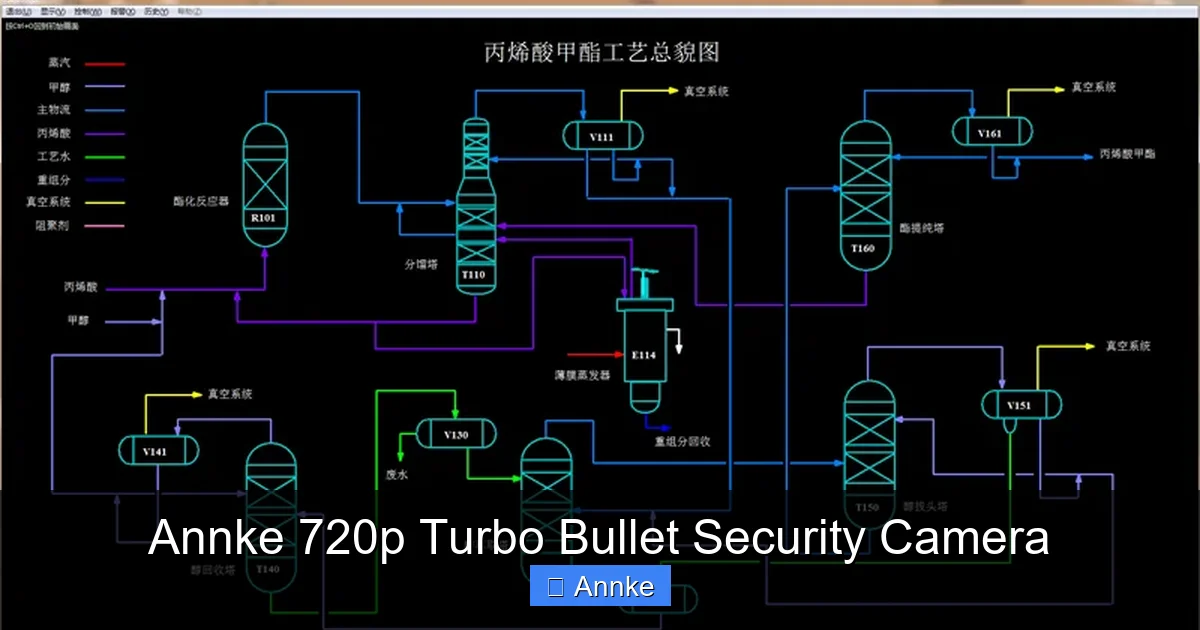 Annke 720p Turbo Bullet Security Camera