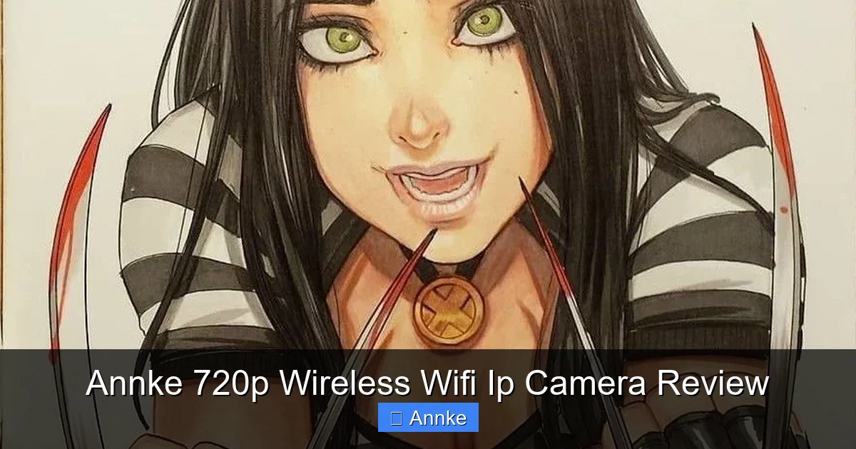 Annke 720p Wireless Wifi Ip Camera Review