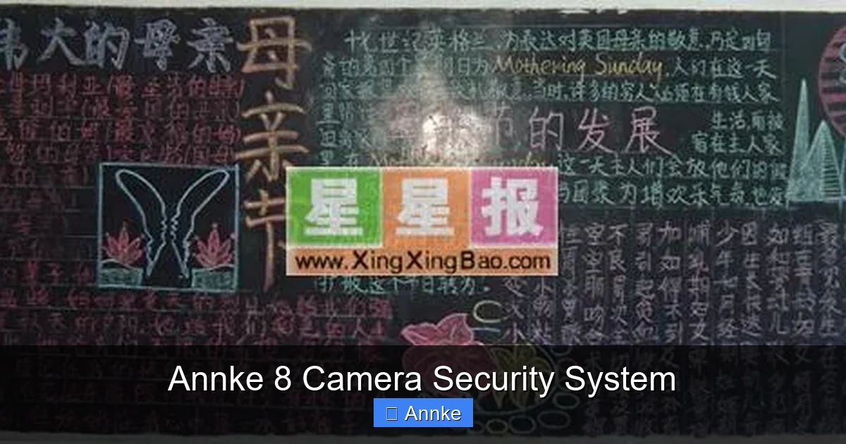 Annke 8 Camera Security System