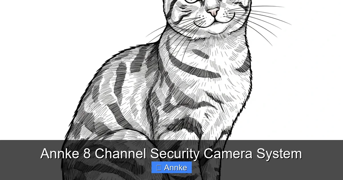 Annke 8 Channel Security Camera System