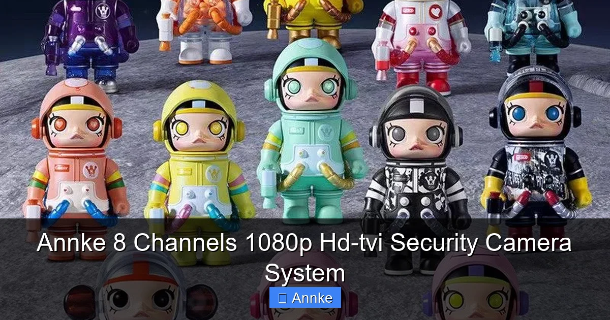 Annke 8 Channels 1080p Hd-tvi Security Camera System