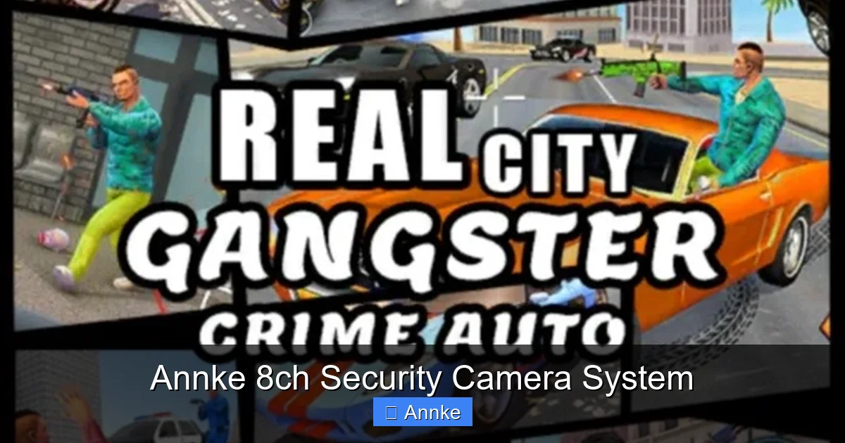 Annke 8ch Security Camera System
