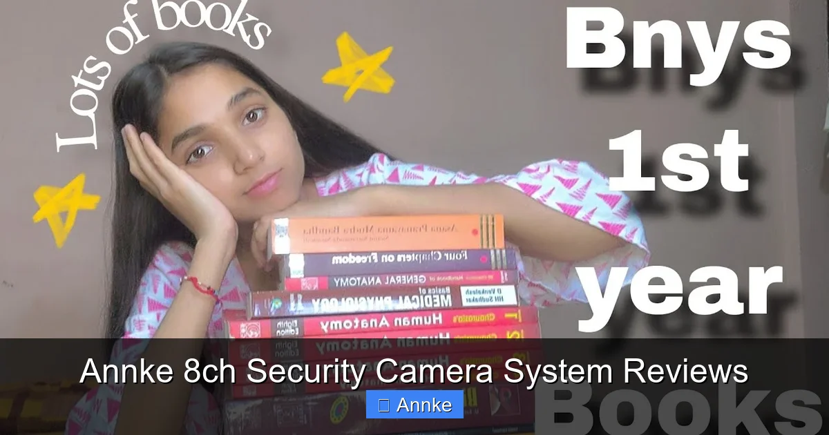 Annke 8ch Security Camera System Reviews