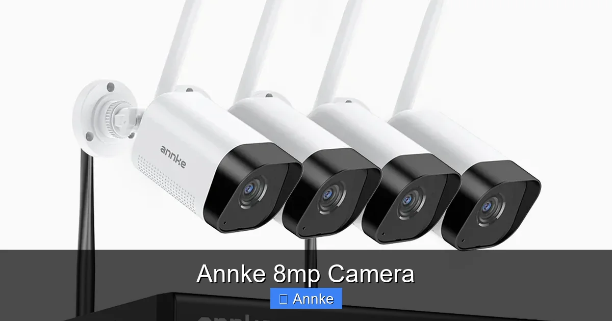 Annke 8mp Camera