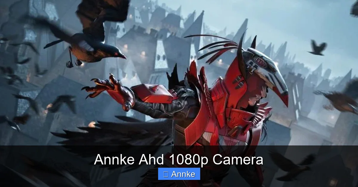 Annke Ahd 1080p Camera