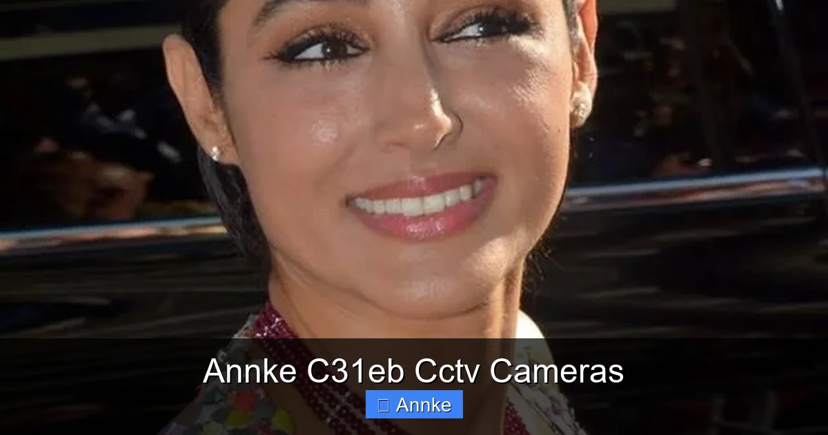 Annke C31eb Cctv Cameras