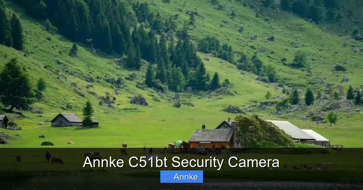 Annke C51bt Security Camera