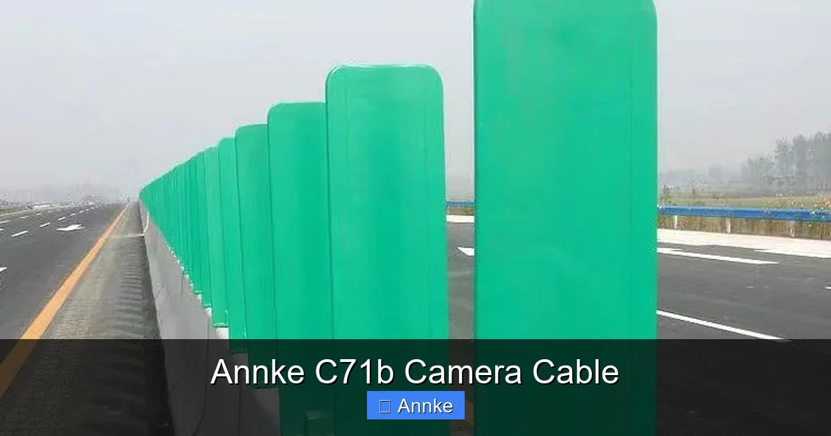 Annke C71b Camera Cable
