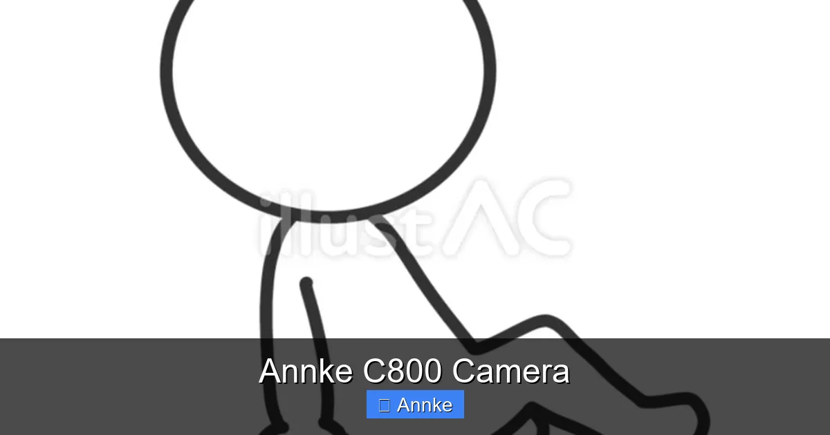Annke C800 Camera