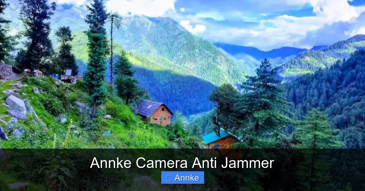 Annke Camera Anti Jammer