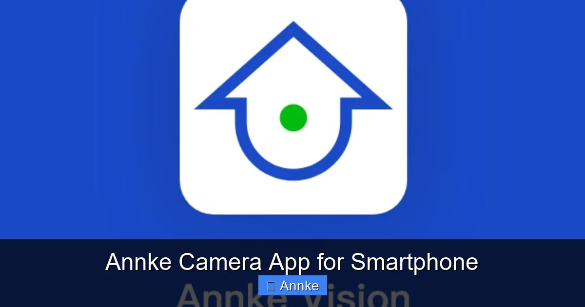 Annke Camera App for Smartphone