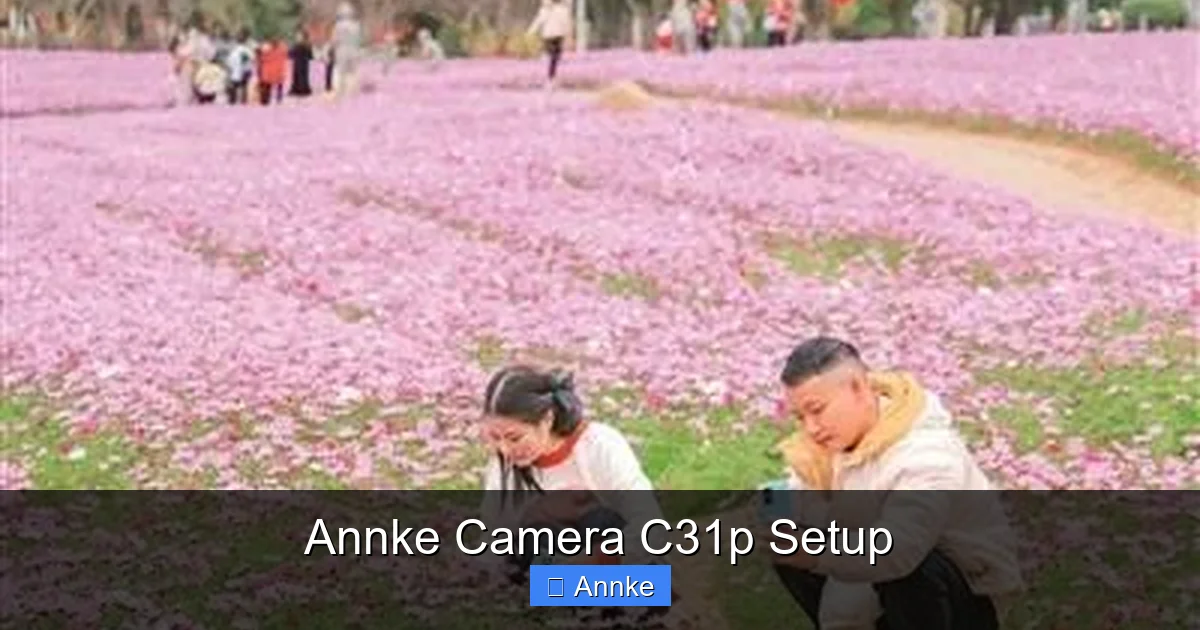 Annke Camera C31p Setup