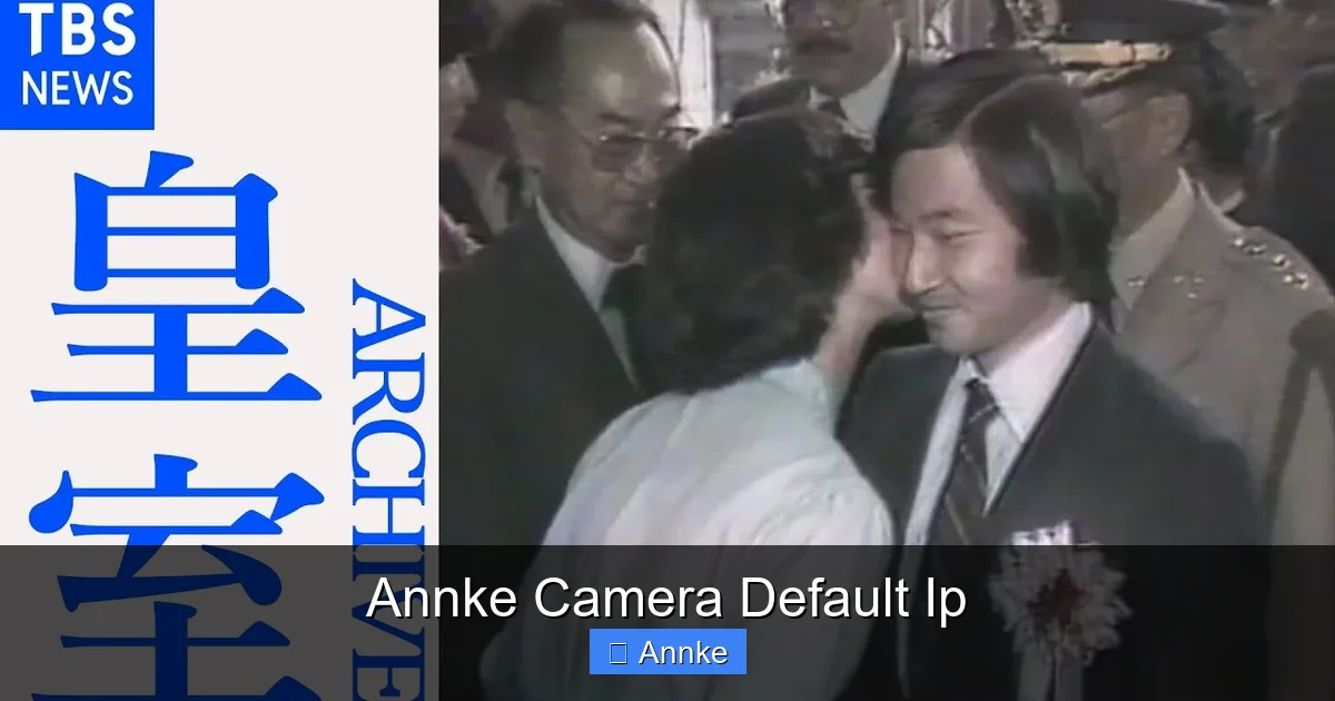 Annke Camera Default Ip
