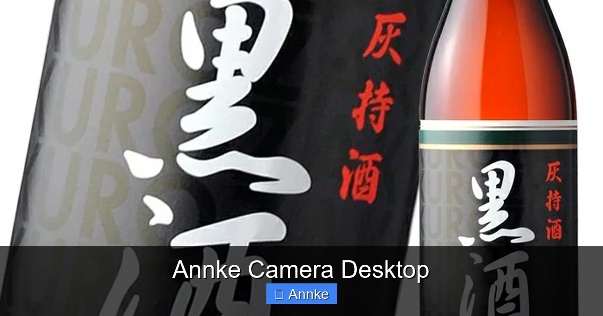 Annke Camera Desktop