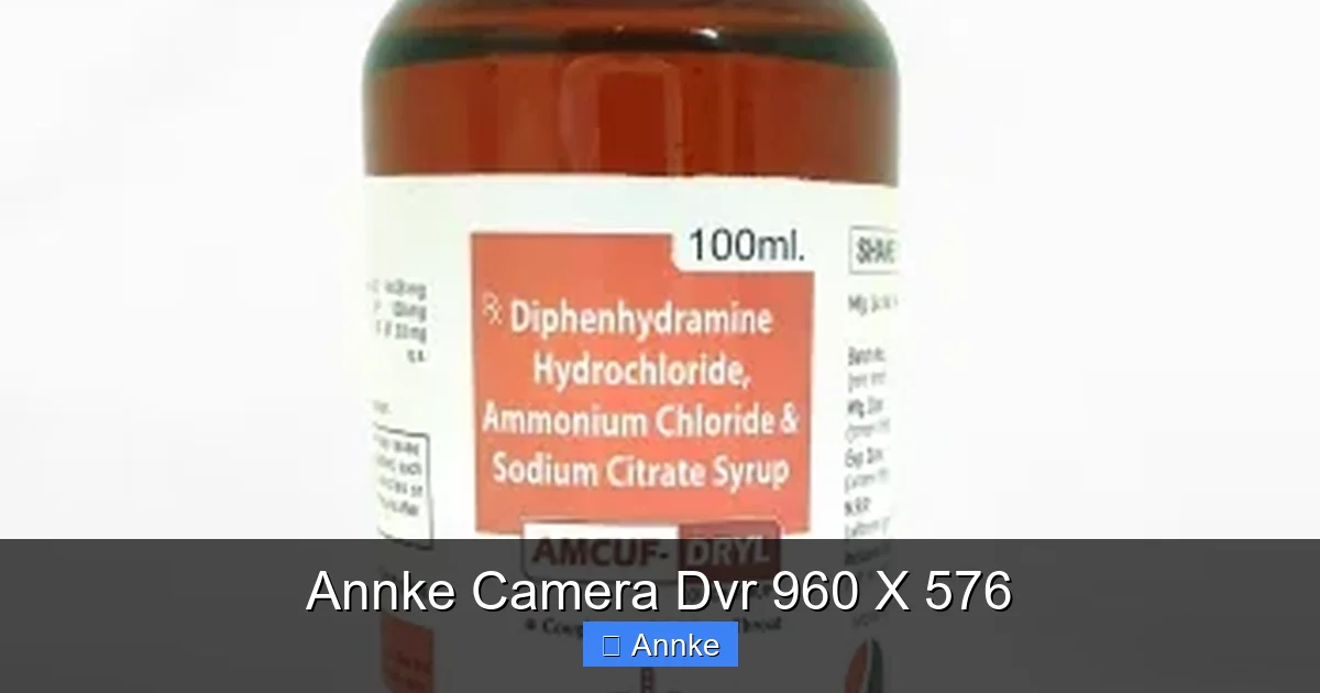 Annke Camera Dvr 960 X 576