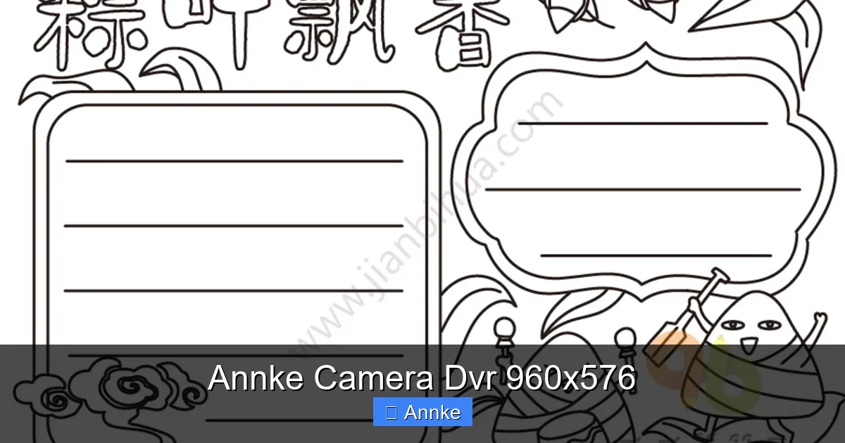 Annke Camera Dvr 960x576